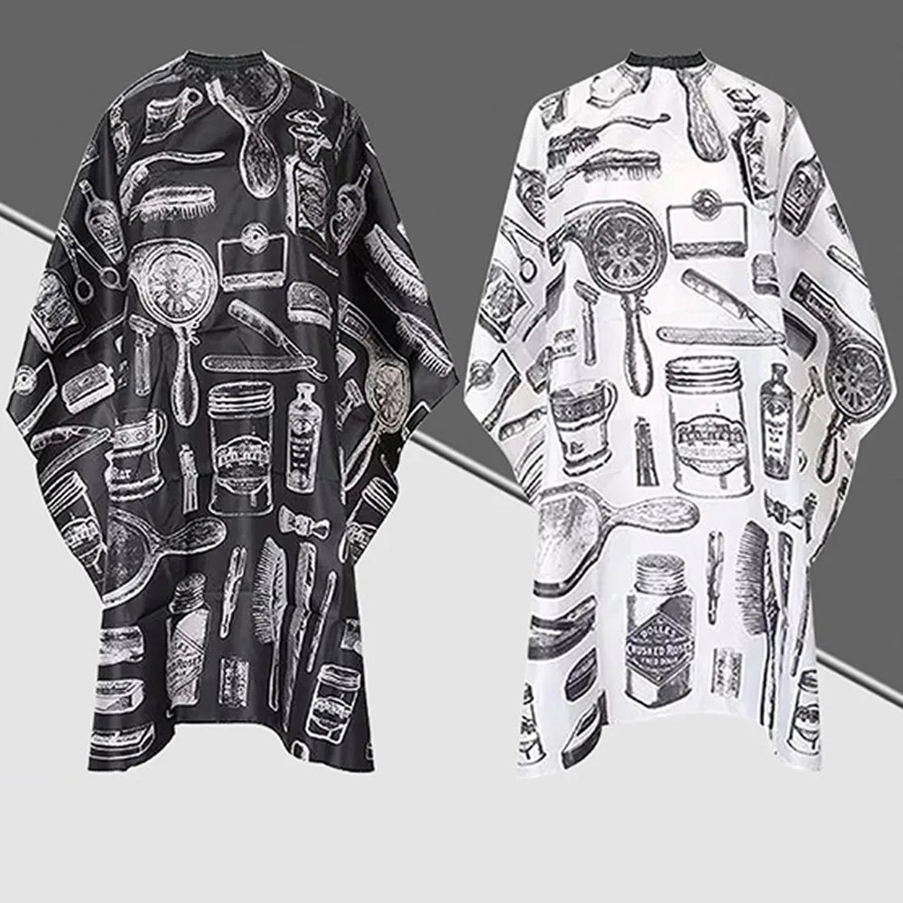 Hair Care Barber - Hairdressing Cloth Pattern Cutting Hair Waterproof