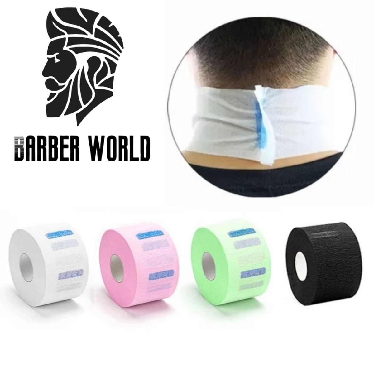 Hair Care Brand - 1Pcs Disposable Barber Neck Strip Paper