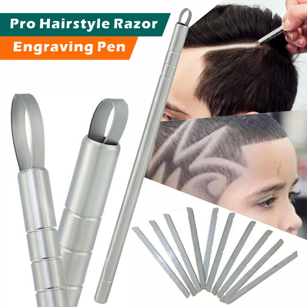 Hair Care Brand - 1 Pen with 10 Blades Hairstyle