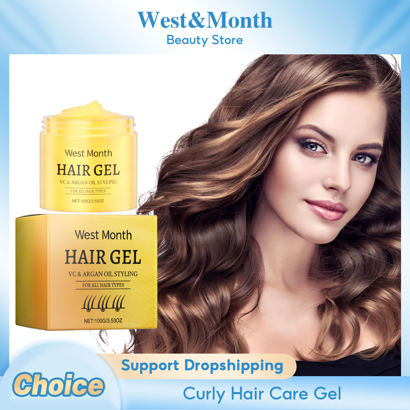 Hair Care For Curly Dry Hair - Curly Hair Care Cream Big Waves