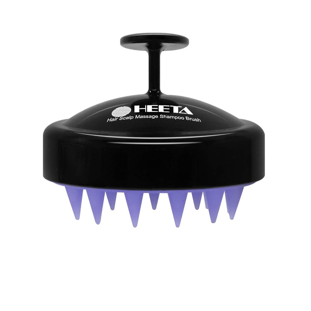 Hair Care For Curly Dry Hair - Soft Silicone Scalp Scrubber Shampoo Brush