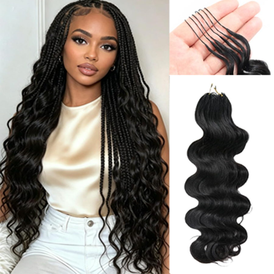 Hair Care Barber - Knotless Pre Separated 100% Human Hair