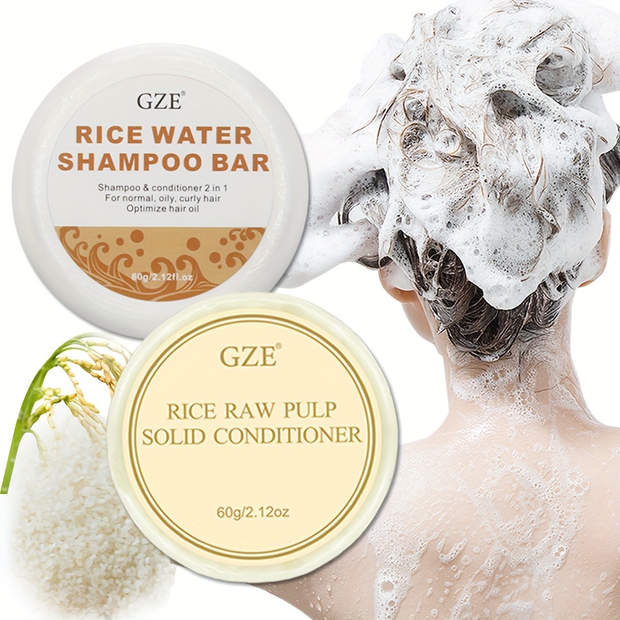 GZE Rice Water Shampoo Bar Soa - Hair Care Treatment recension och pris