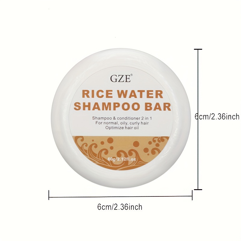 GZE Rice Water Shampoo Bar Soa - Hair Care Treatment recension och pris