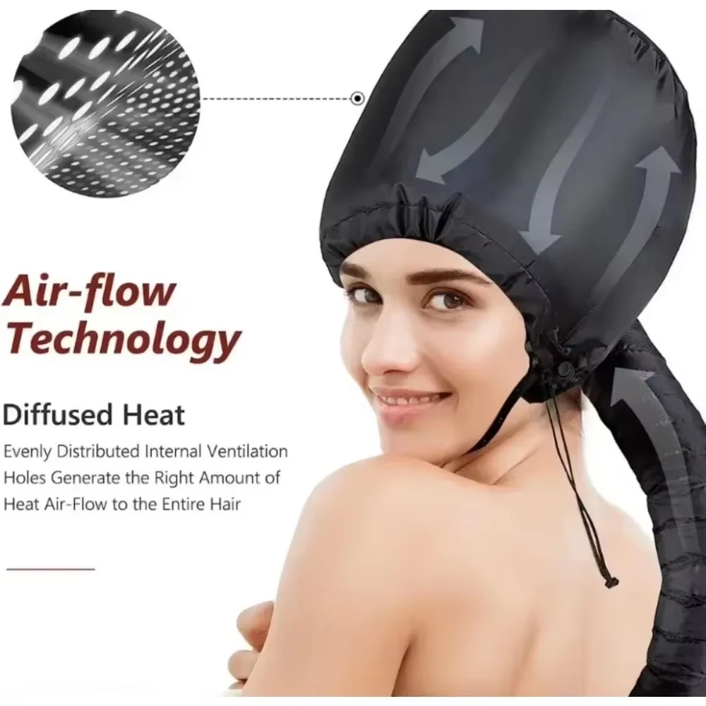 Portable Hair Bonnet Dryer Cap - Hair Care For Curly Dry Hair recension och pris
