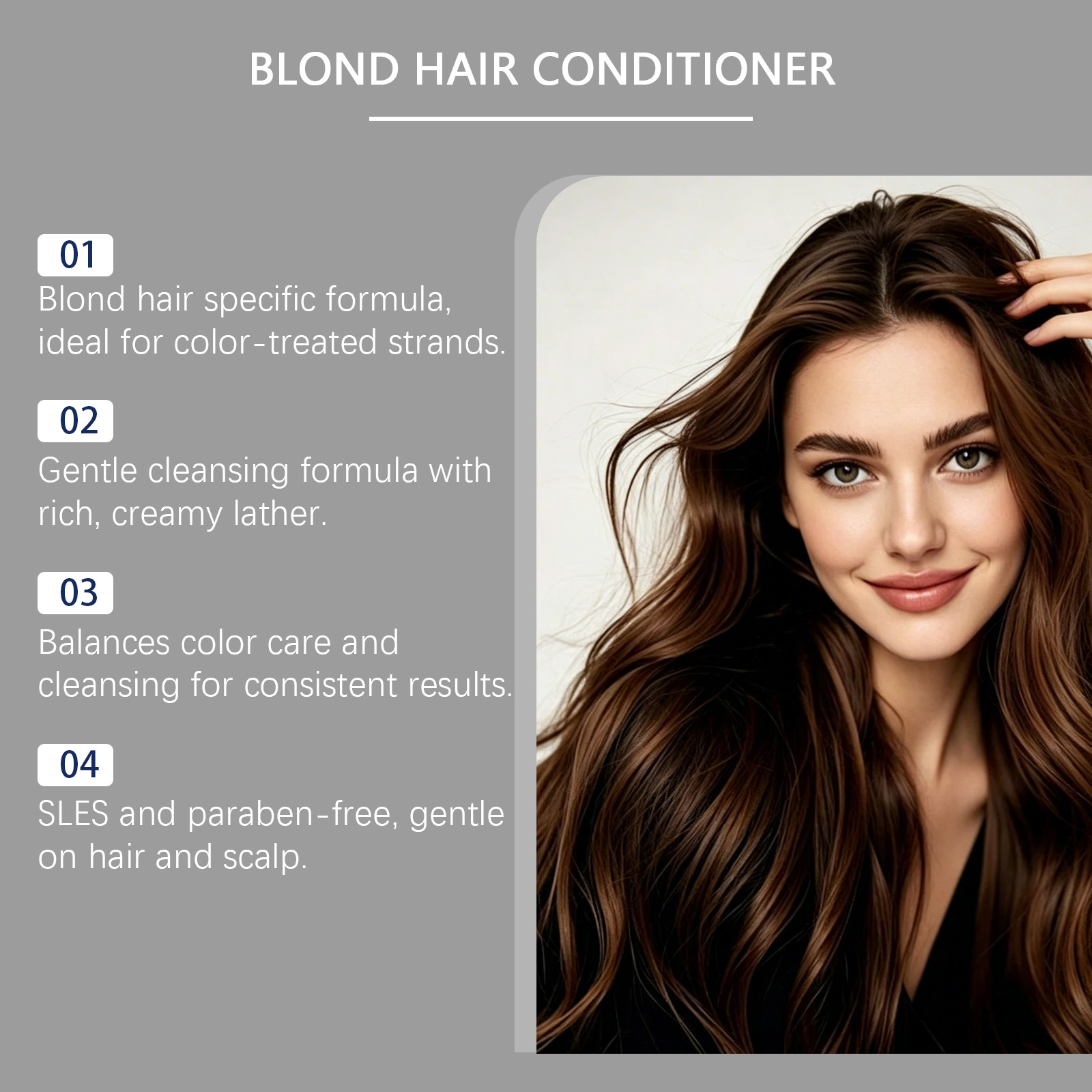 GleamXi Blonde Hair Color Prot - Hair Care For Dry And Frizzy Hair recension och pris