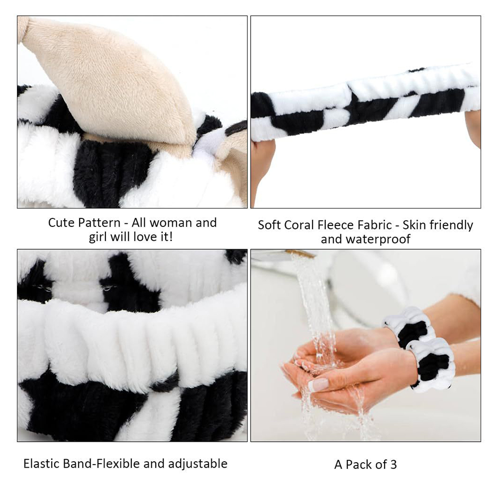 4pcs 3D Cow Headband Super Cut - Hair Care China recension och pris