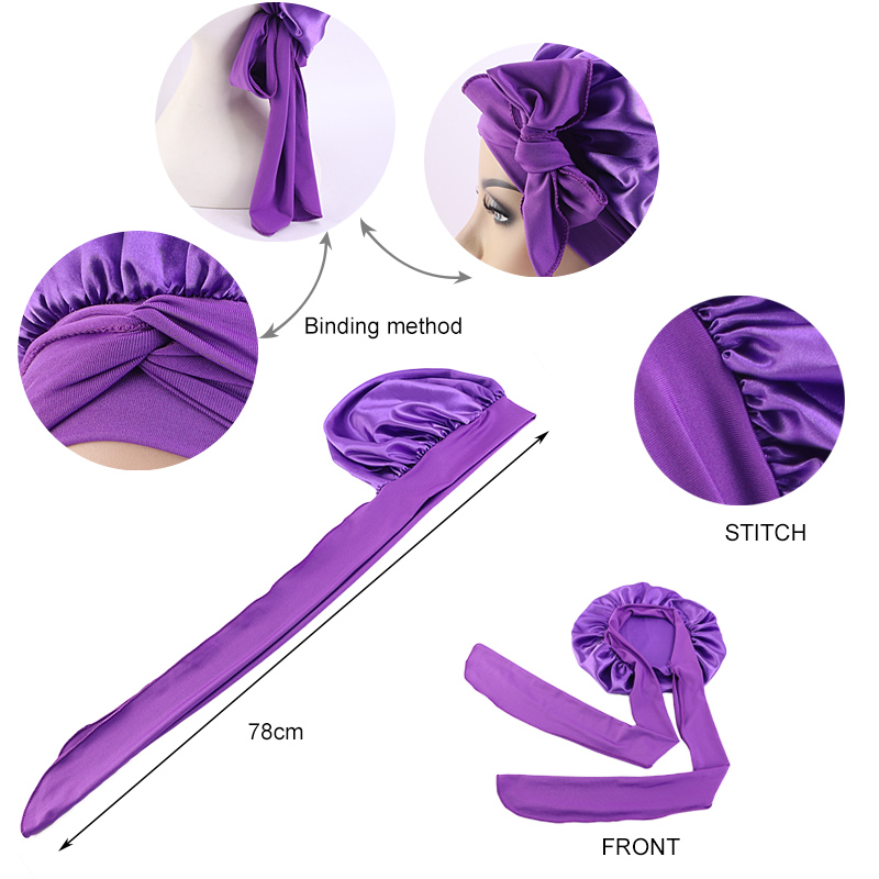 New Satin Sleeping Cap For Wom - Hair Care China recension och pris
