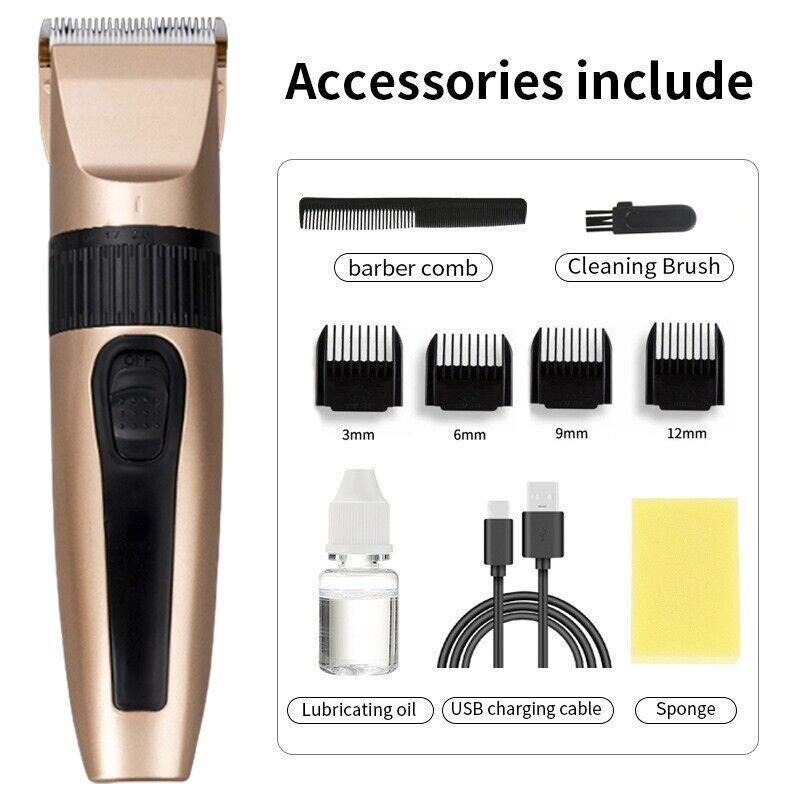 Professional Cordless Hair Cli - Hair Care Barber recension och pris