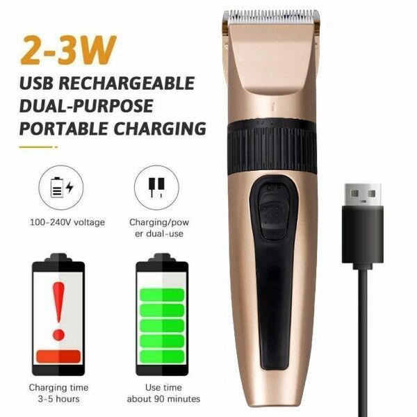 Professional Cordless Hair Cli - Hair Care Barber recension och pris