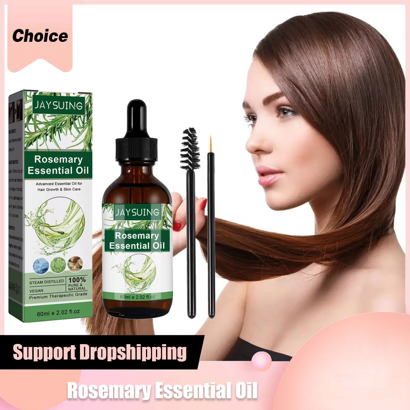 Rosemary Essential Oil For Hai - Hair Care Treatment recension och pris