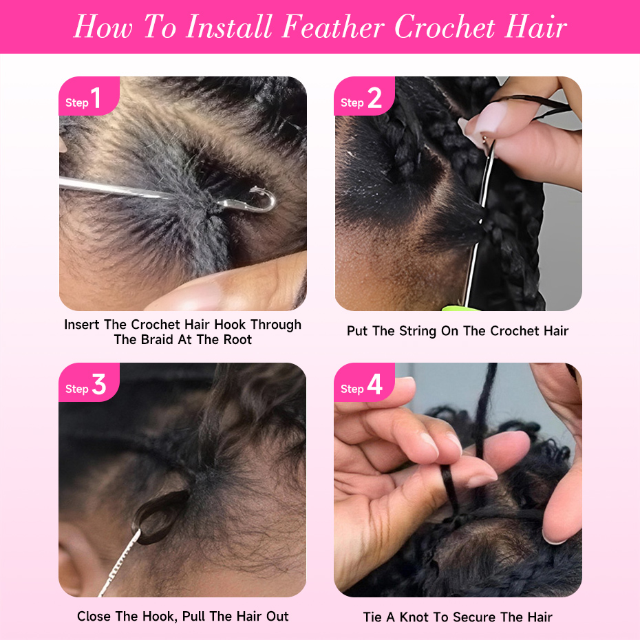 Deep Wave Feather Crochet Huma - Hair Care Barber recension och pris