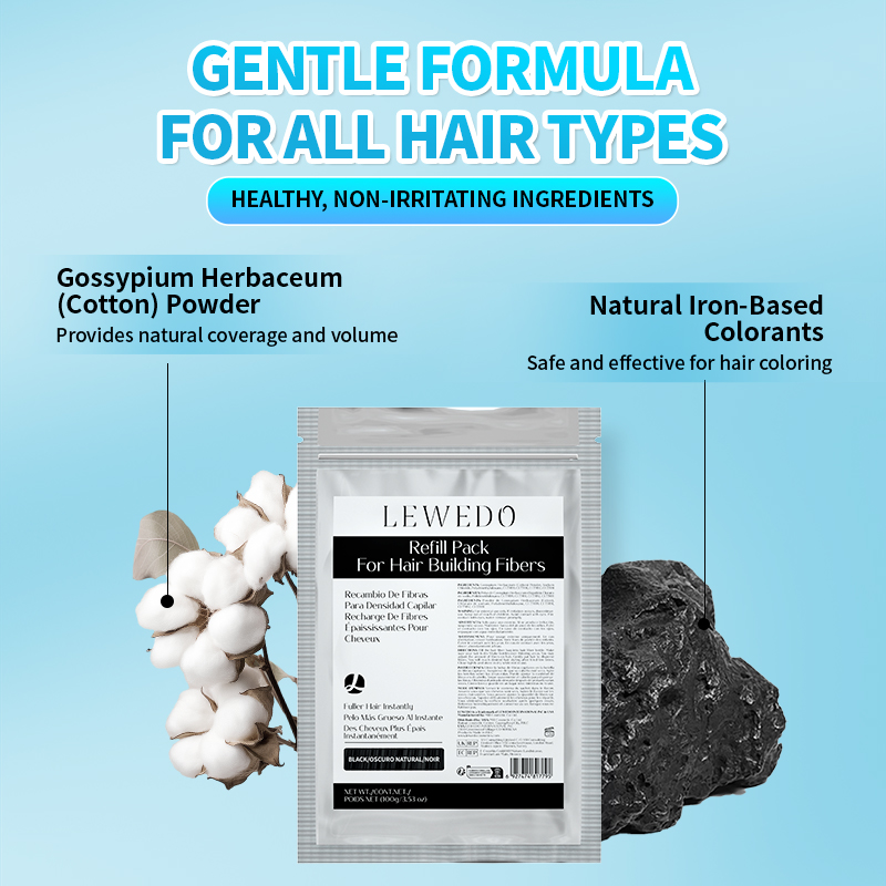 Hair Fibers Powder 100g Instan - Hair Care In Salon recension och pris