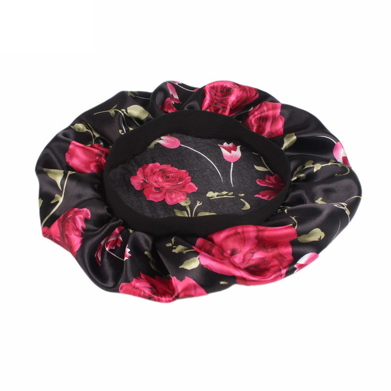 Women Satin Bonnet Elastic Wid - Hair Care China recension och pris