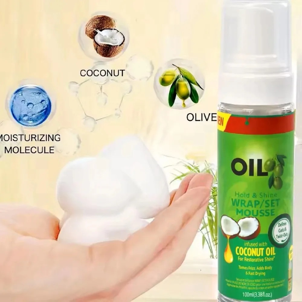 100ml Olive Oil Curly Hair Mou - Hair Care China recension och pris