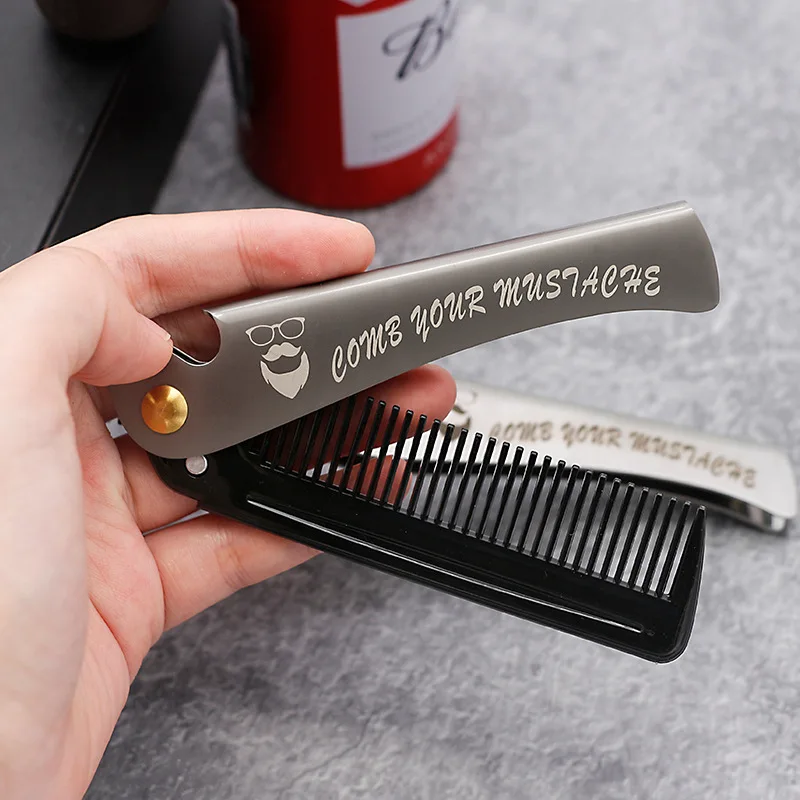 1pc foldable portable comb - u - Hair Care China recension och pris