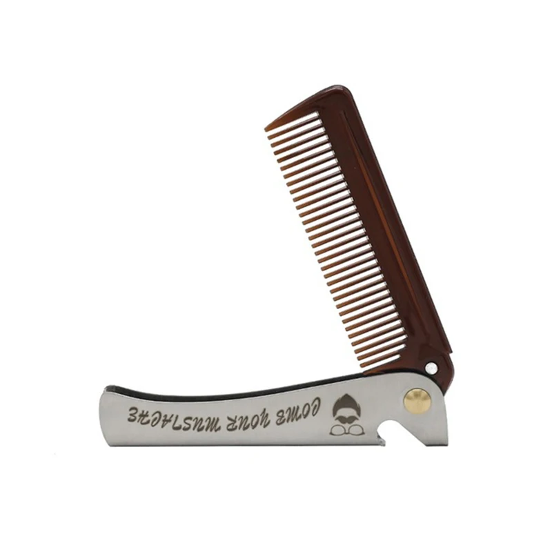 1pc foldable portable comb - u - Hair Care China recension och pris