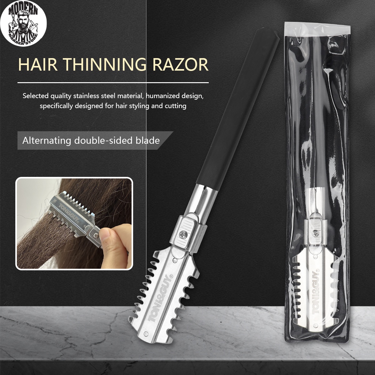 Salon Double-Edge Shaving Hair - Hair Care Barber recension och pris