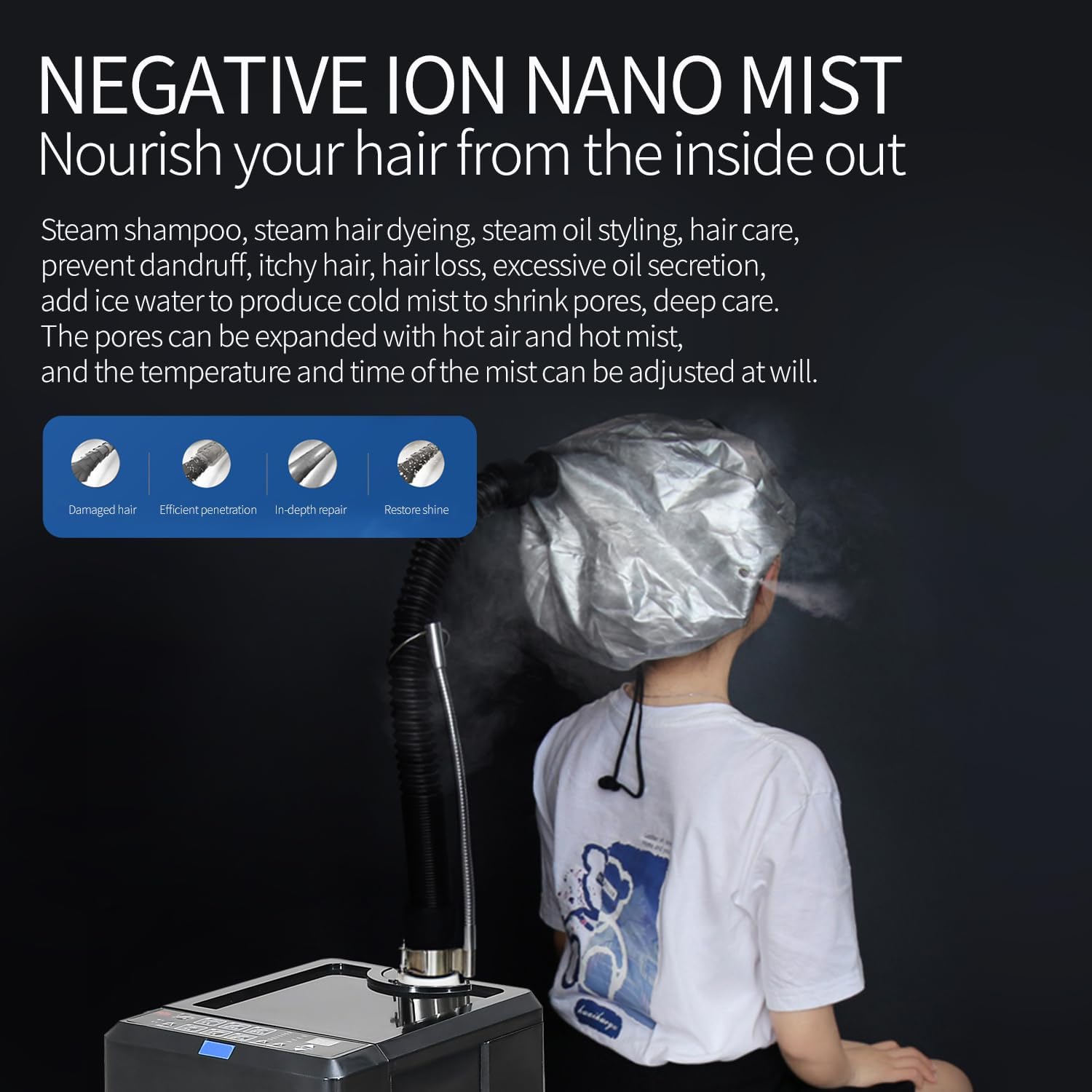 Professional Steam Perm Machin - Hair Care In Salon recension och pris